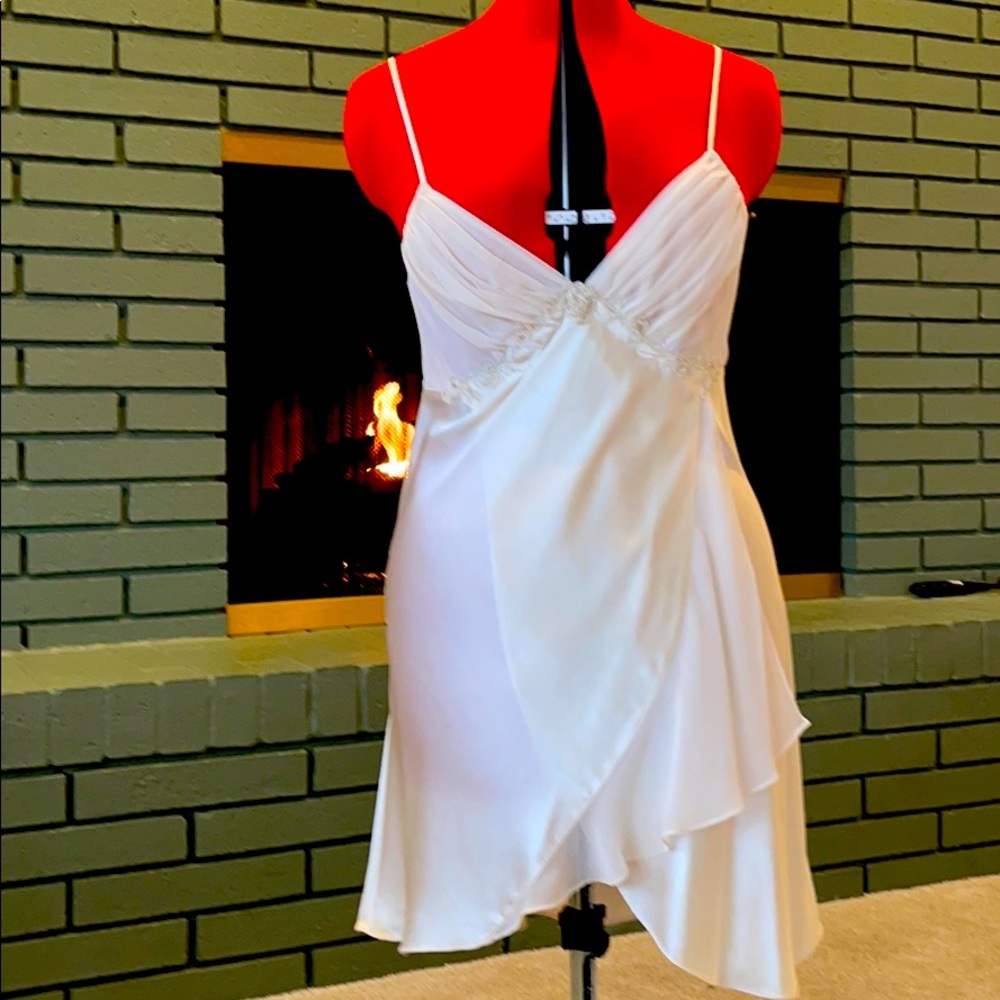 Cream colored chemise